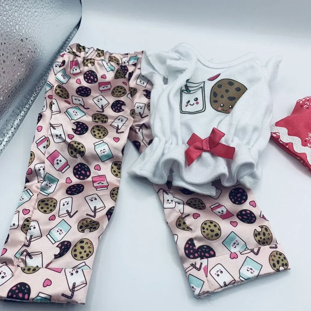 18 In Doll Clothes Disney PRINT Skirt , Pants, Pajamas Skirt